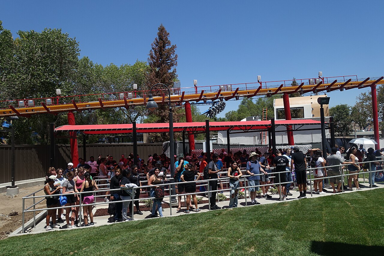 Wonder Woman Flight of Courage at Six Flags Magic Mountain