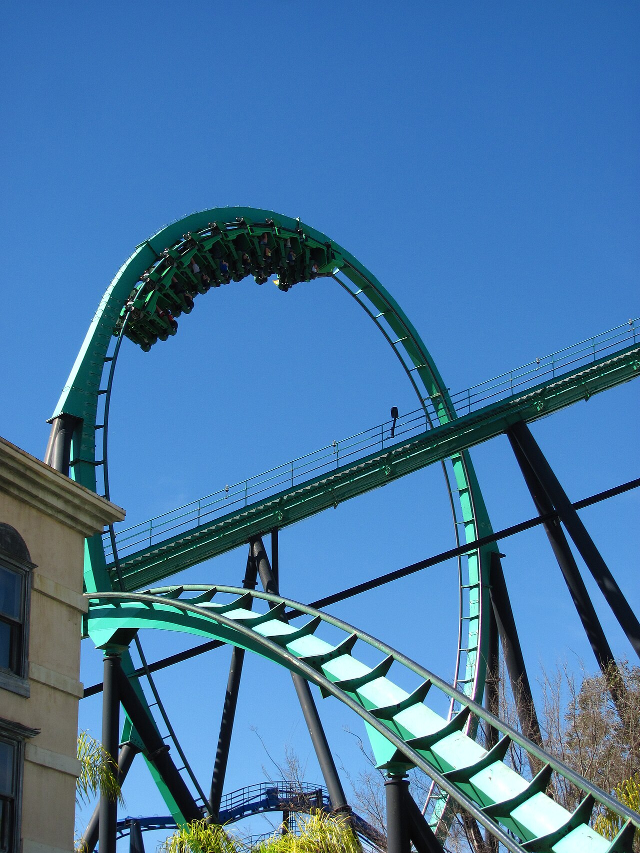 Riddler's Revenge at Six Flags Magic Mountain