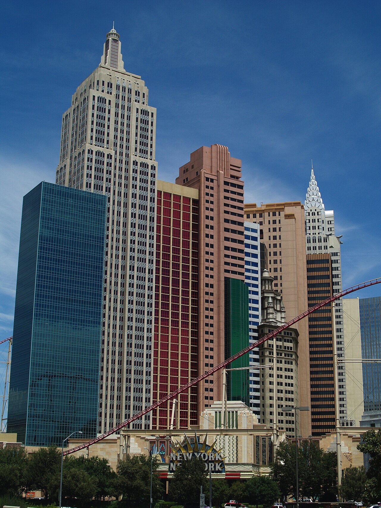 Big Apple Coaster at New York, New York Hotel & Casino
