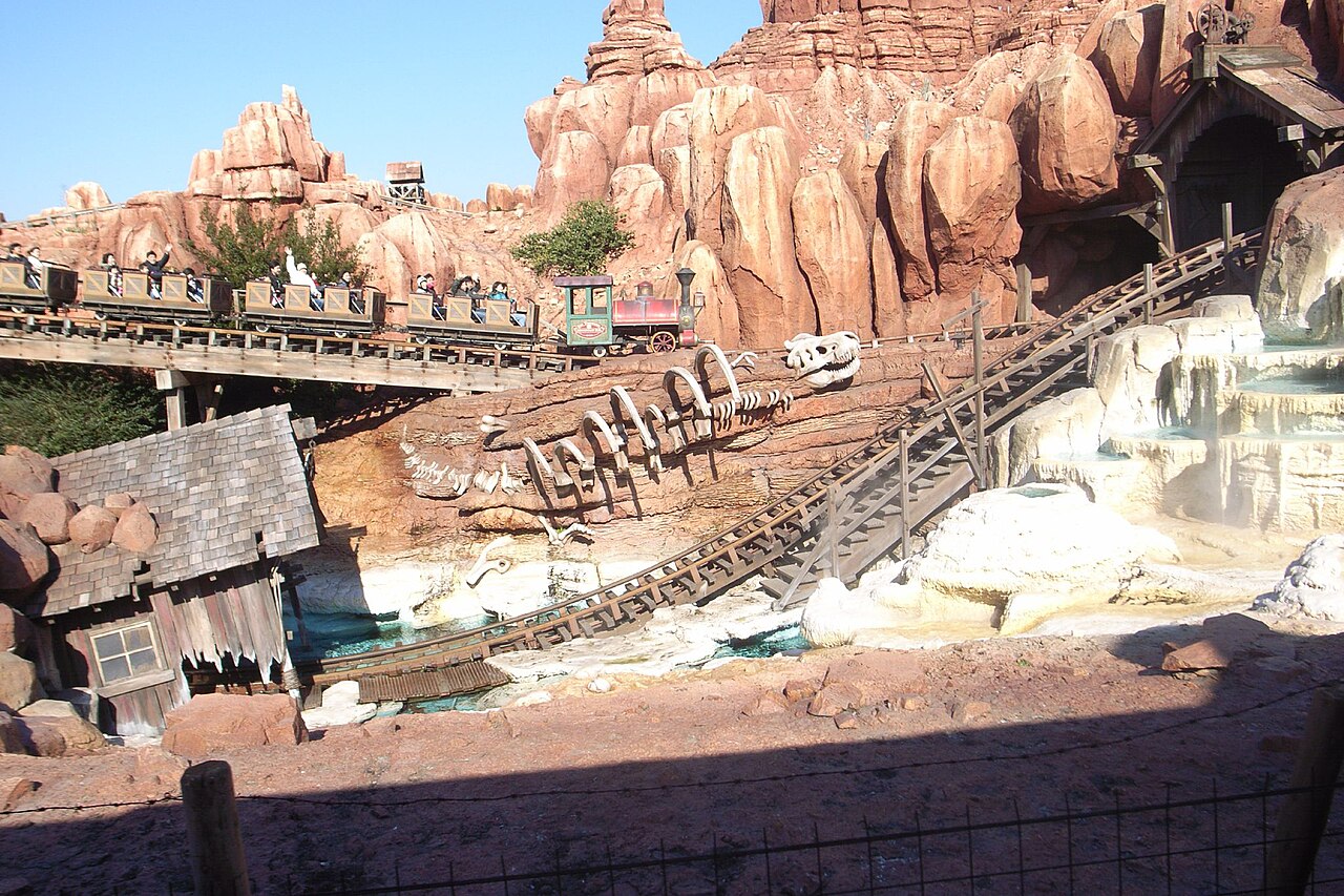 Big Thunder Mountain Railroad at Disneyland