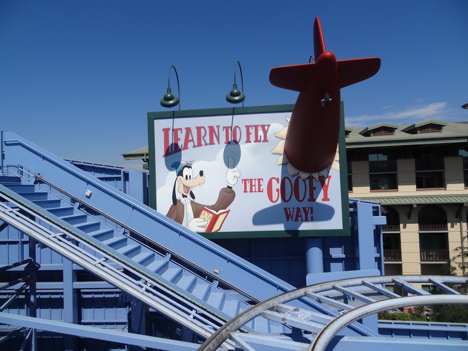 Goofy's Sky School at Disney California Adventure Park