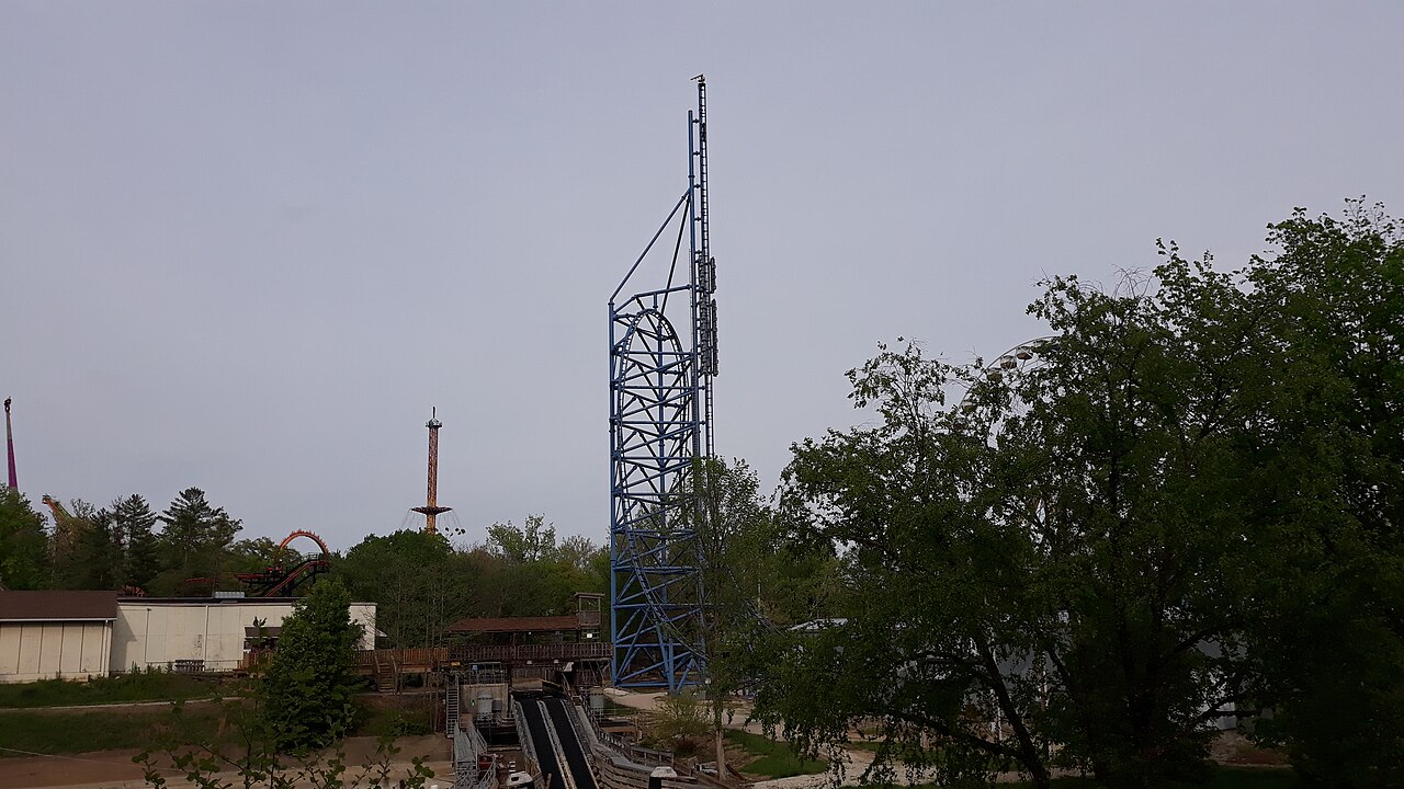 Mr. Freeze Reverse Blast at Mid America Adventure