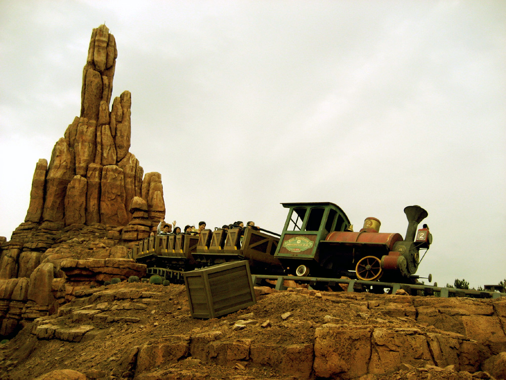 Big Thunder Mountain Railroad at Disneyland