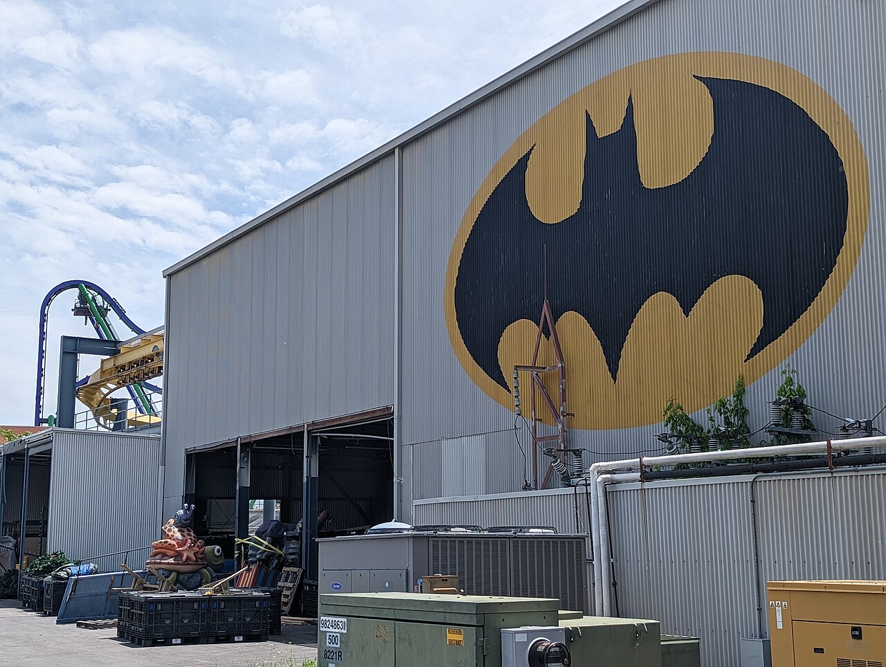 Batman The Ride at Six Flags Over Texas