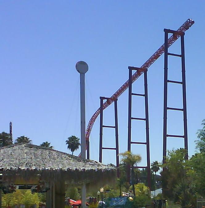 Flash: Vertical Velocity at Six Flags Discovery Kingdom