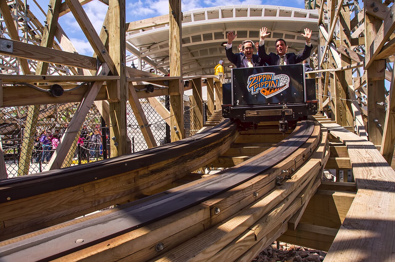 Zippin Pippin at Bay Beach Amusement Park