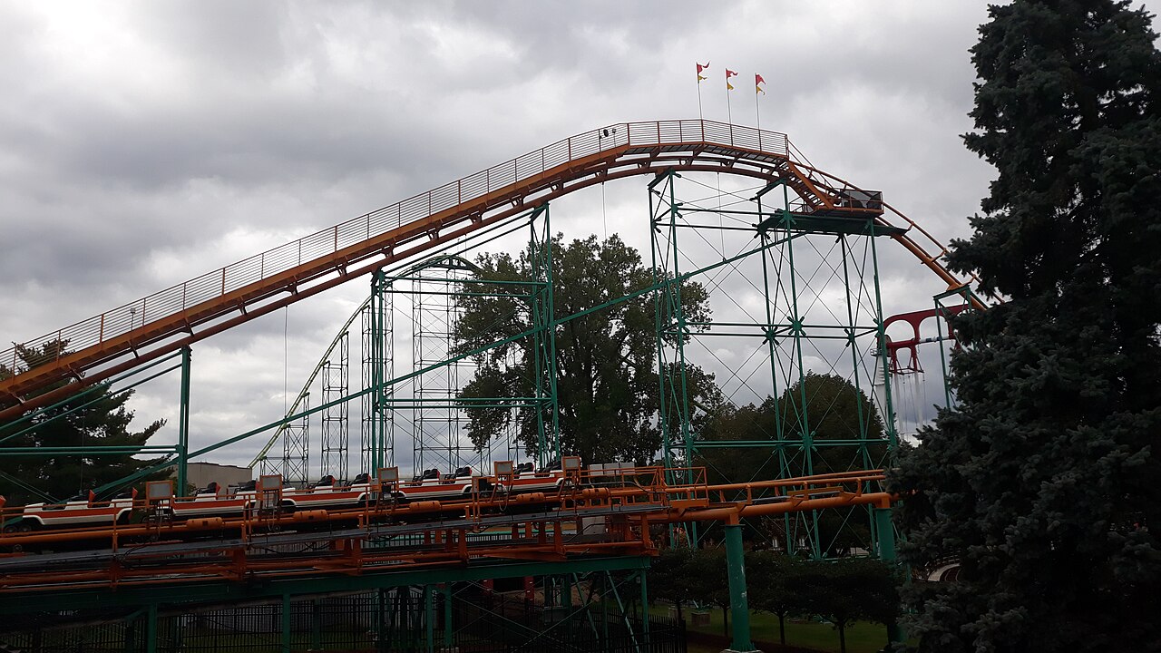 Corkscrew at Valleyfair