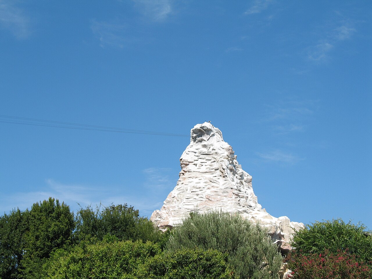 Photo of the Matterhorn Bobsleds attraction at Disneyland