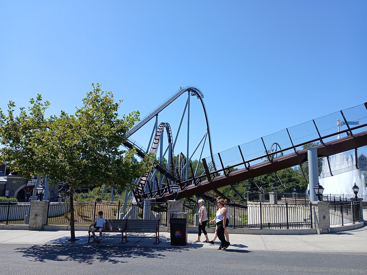 Candymonium at Hersheypark in Hershey, Pennsylvania, seen in August 2025