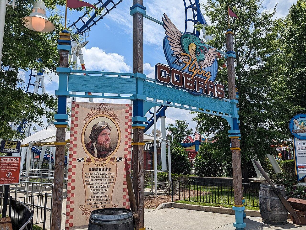 Flying Cobras at Carowinds