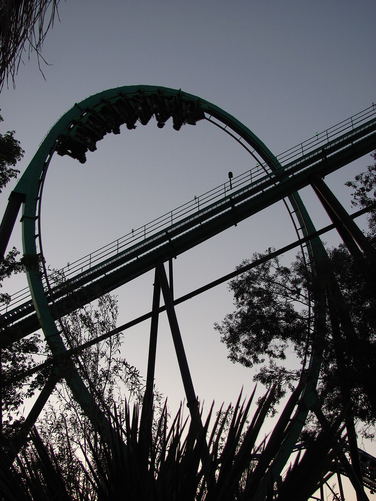 Riddler's Revenge at Six Flags Magic Mountain
