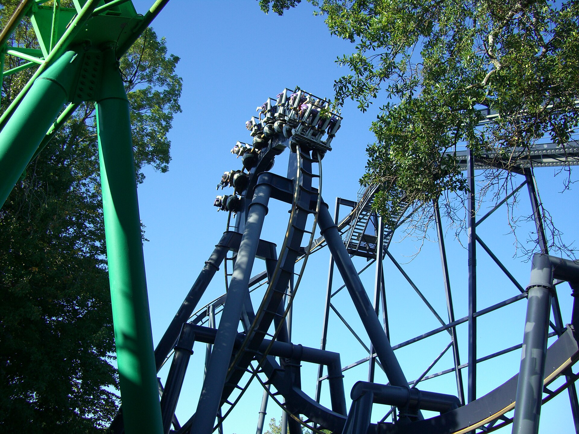 Batman The Ride at Six Flags Over Georgia