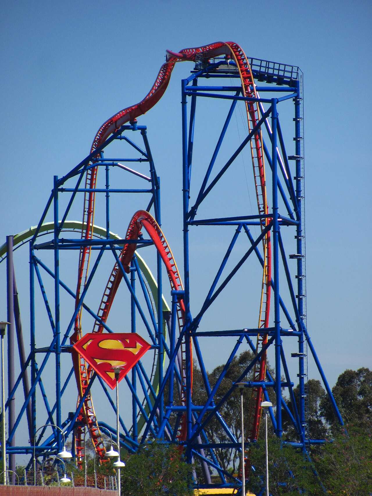Superman Ultimate Flight at Six Flags Discovery Kingdom