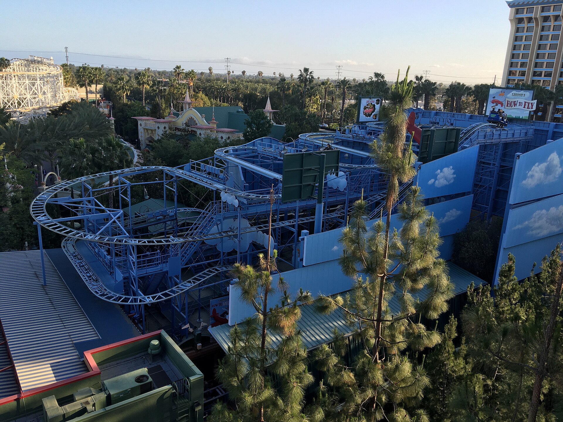 Goofy's Sky School at Disney California Adventure