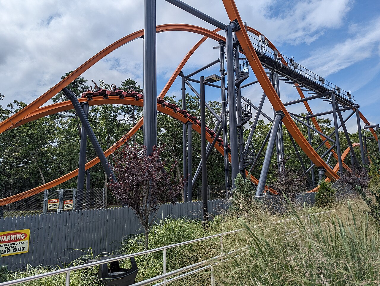 Jersey Devil Coaster at Six Flags Great Adventure