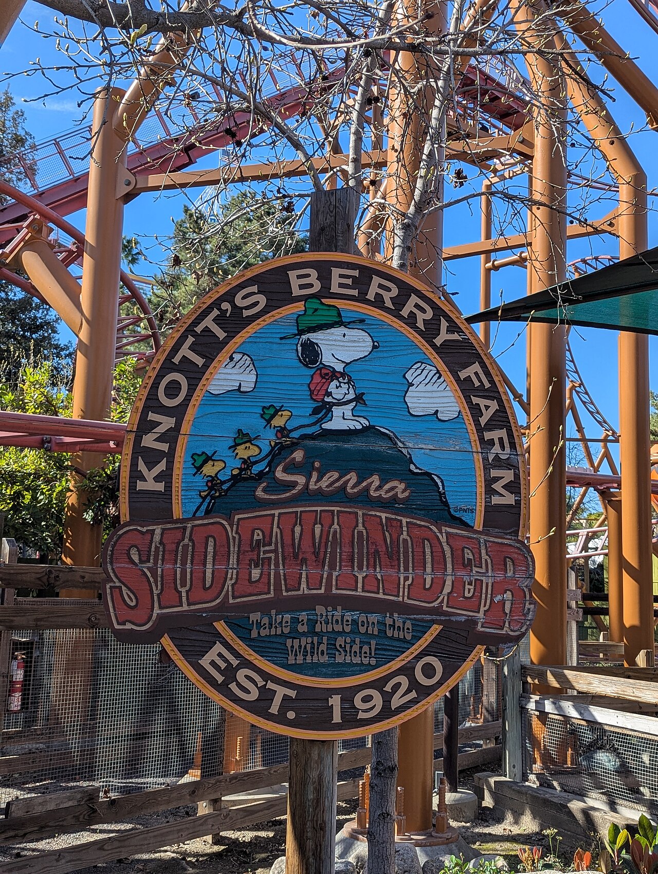 Sierra Sidewinder at Knott's Berry Farm