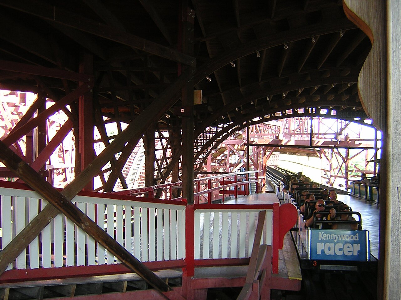 Racer at Kennywood