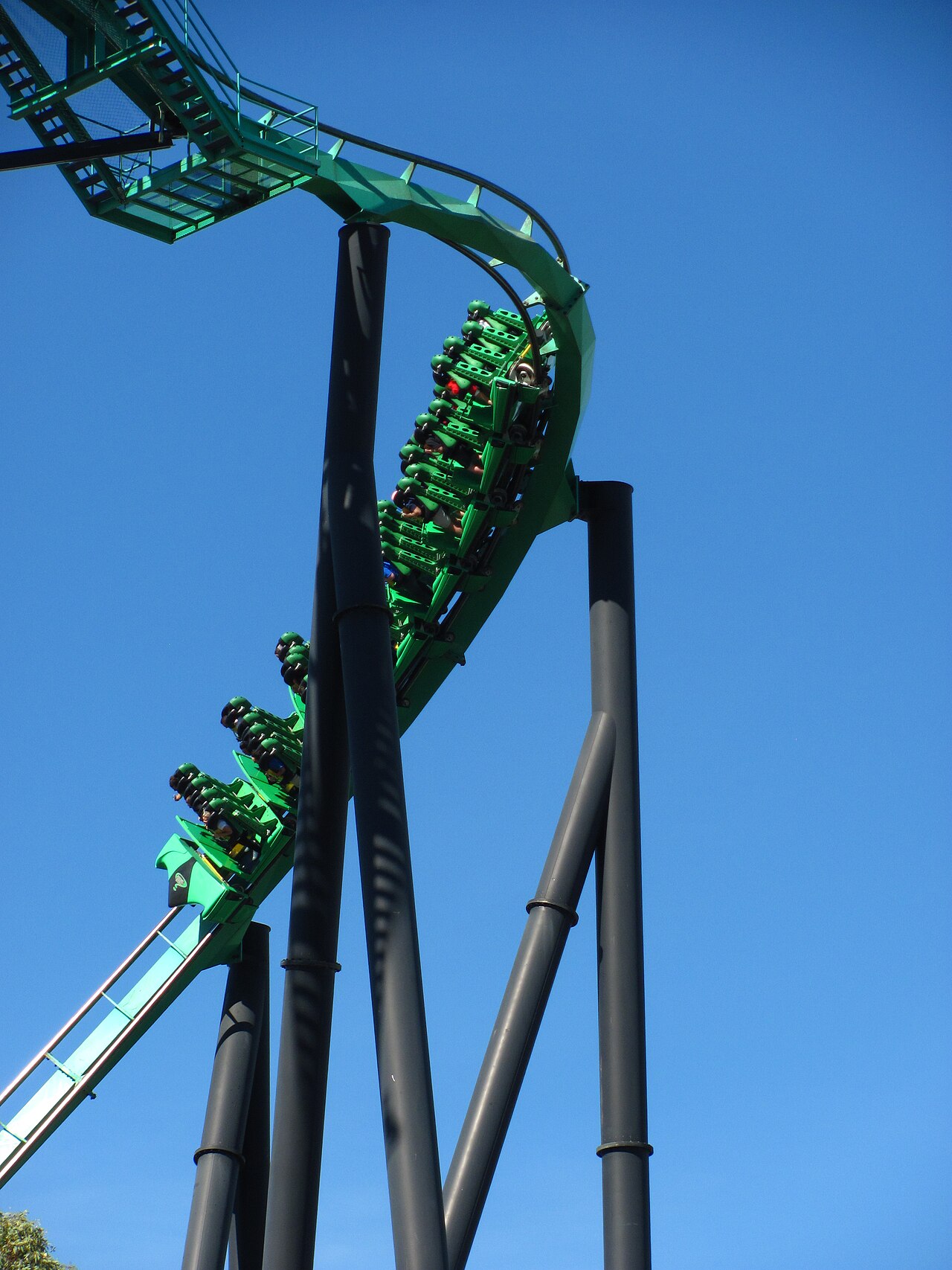 Riddler's Revenge at Six Flags Magic Mountain