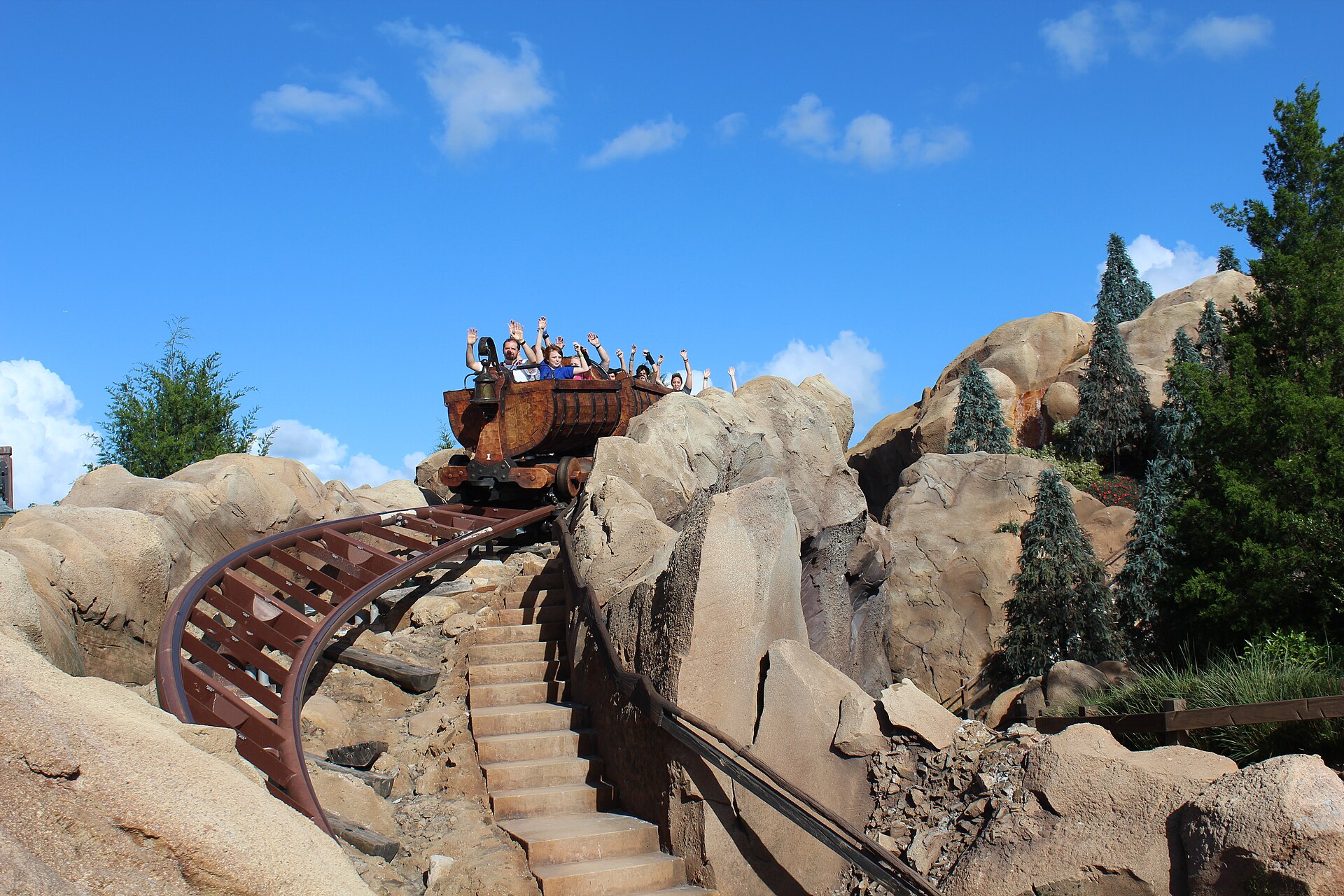 Seven Dwarfs Mine Train at Magic Kingdom
