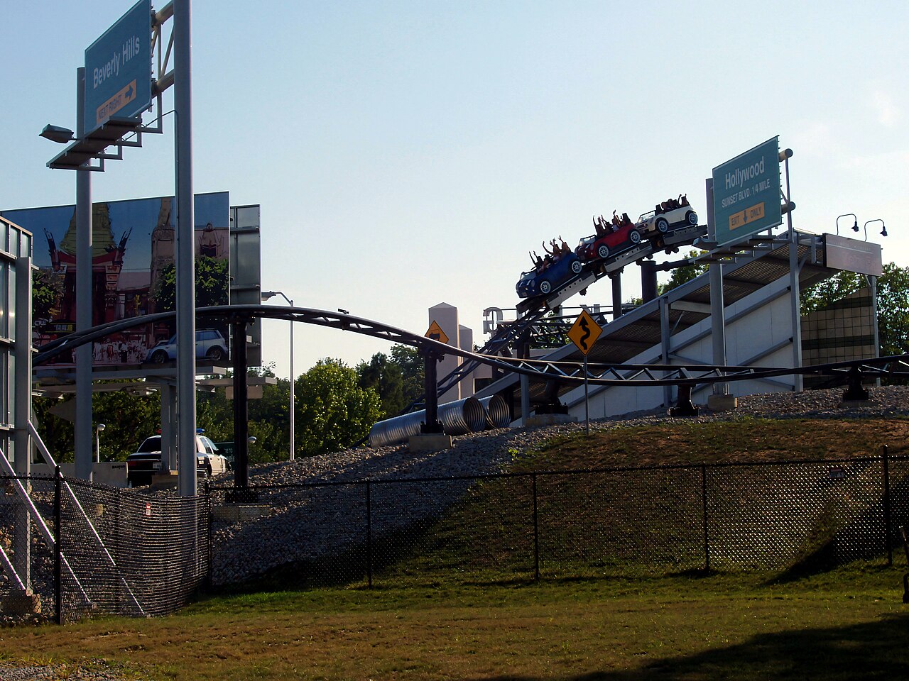 Queen City Stunt Coaster at Kings Island