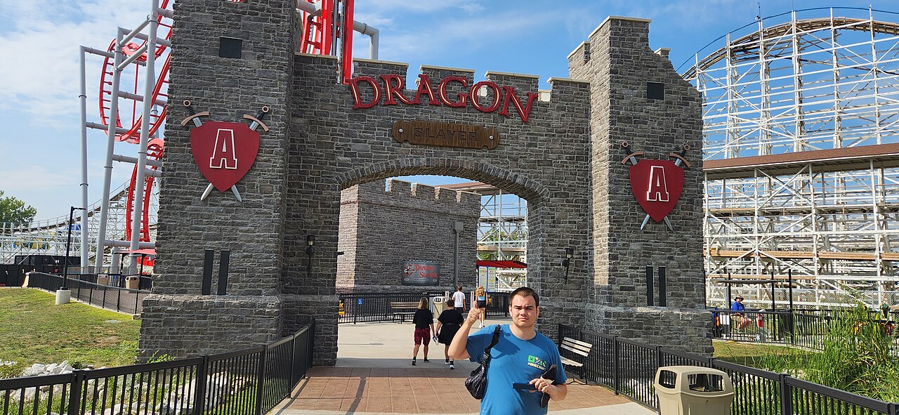 Dragon Slayer at Adventureland Iowa