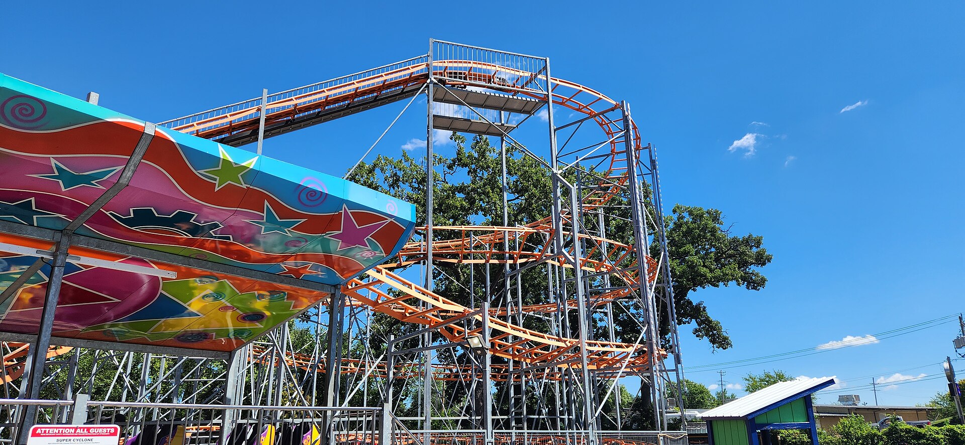 Super Cyclone at Santa's Village Amusement and Water Park