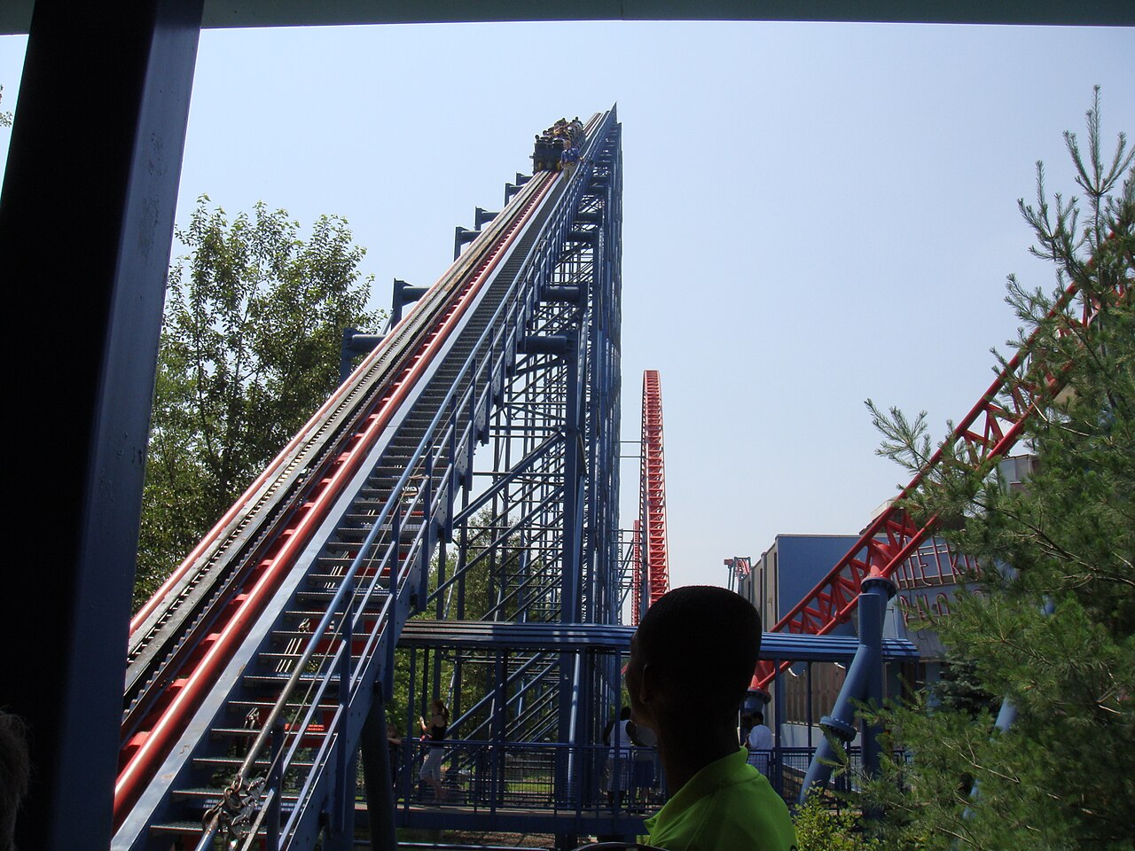 Superman the Ride at Six Flags New England
