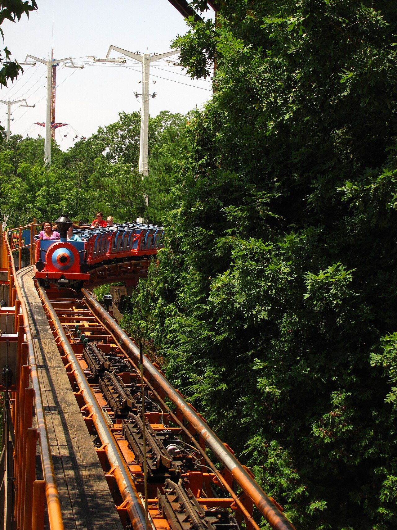 Runaway Mine Train at Six Flags Great Adventure