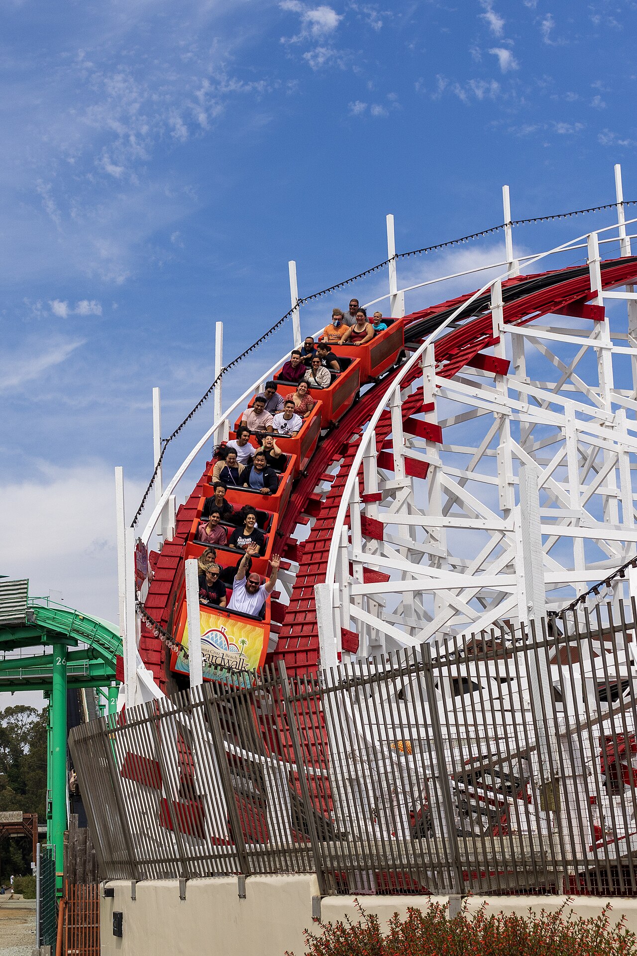 Giant Dipper at Santa Cruz Beach Boardwalk