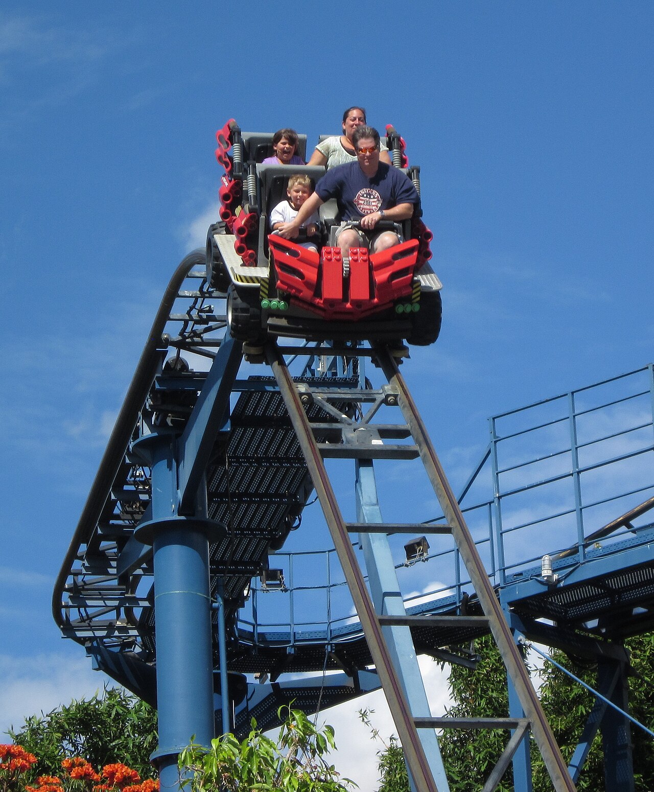 Legoland Technic coaster, Carlsbad, California / 2012