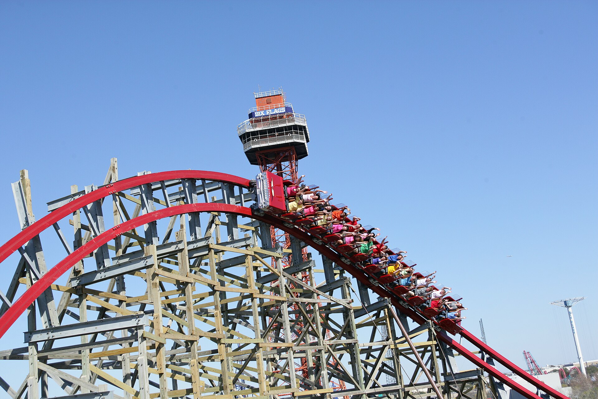 New Texas Giant at Six Flags Over Texas