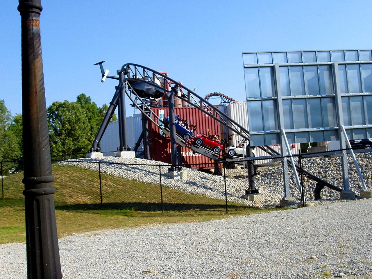 Queen City Stunt Coaster at Kings Island