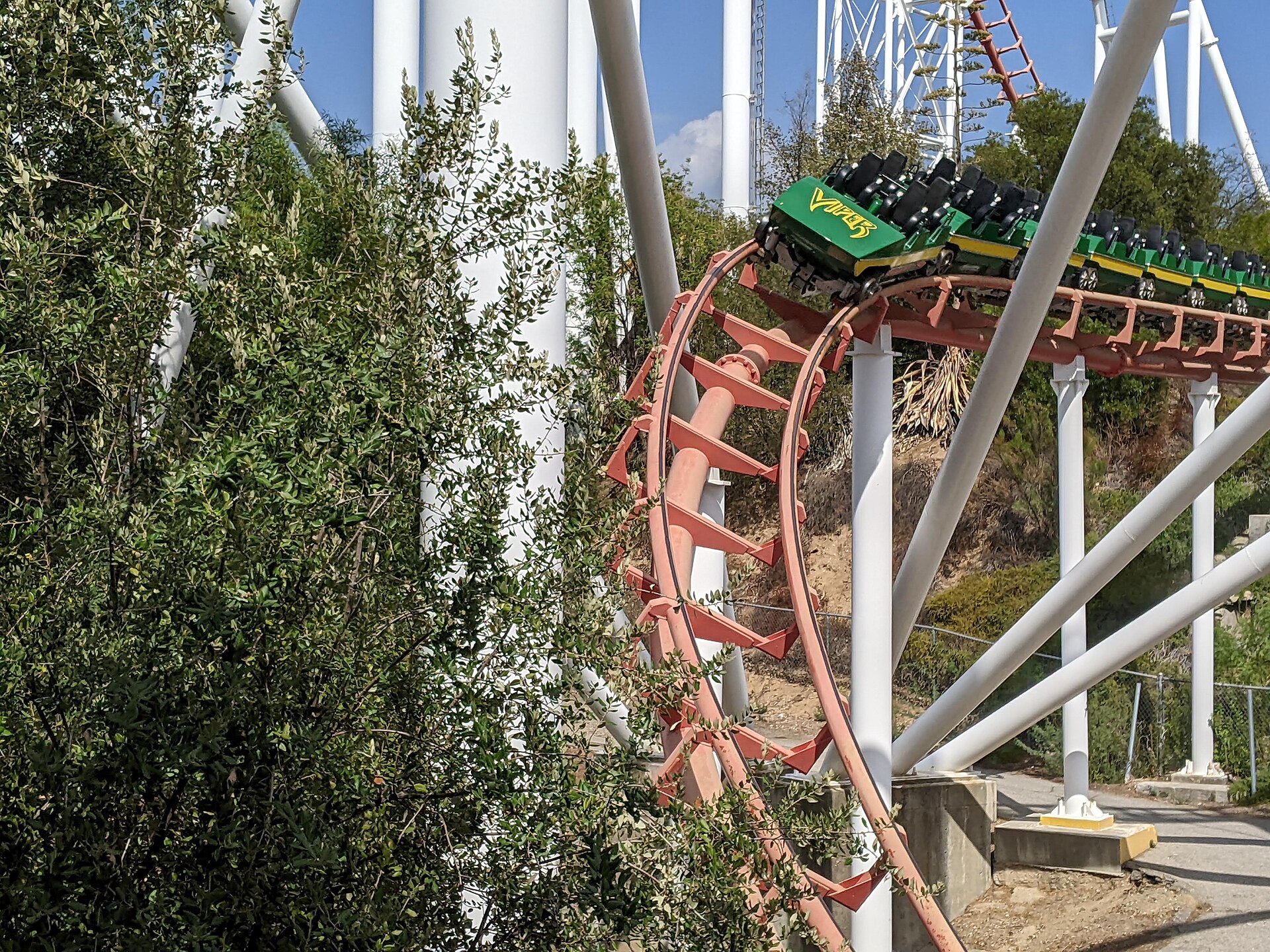 Viper at Six Flags Magic Mountain