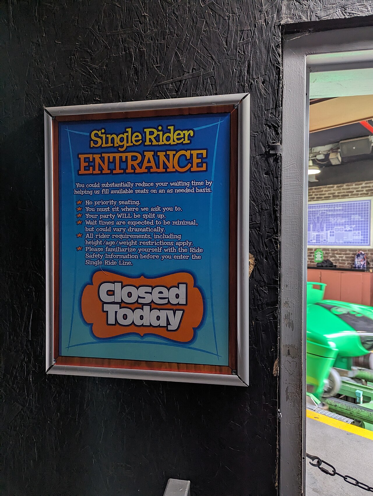 Riddler's Revenge at Six Flags Magic Mountain