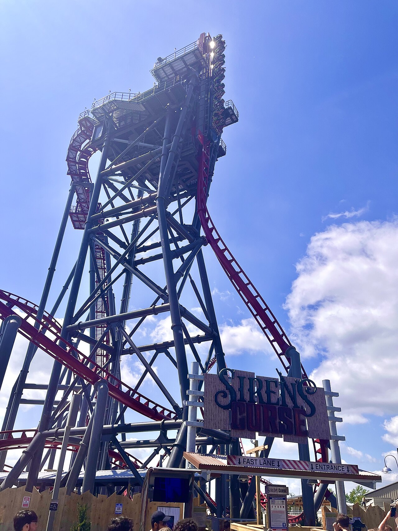 Siren’s Curse at Cedar Point