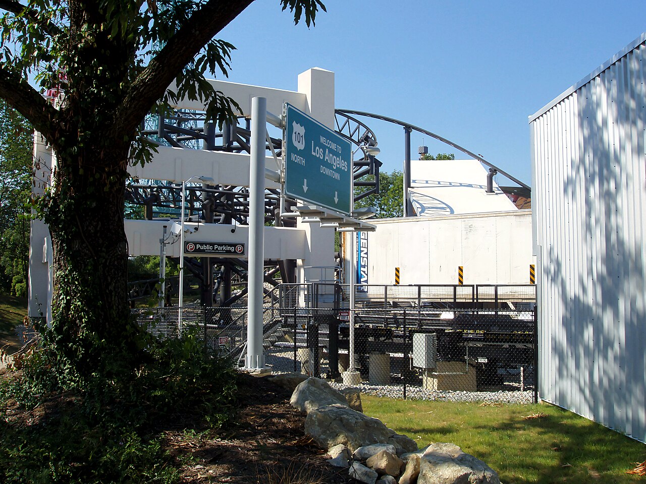 Queen City Stunt Coaster at Kings Island