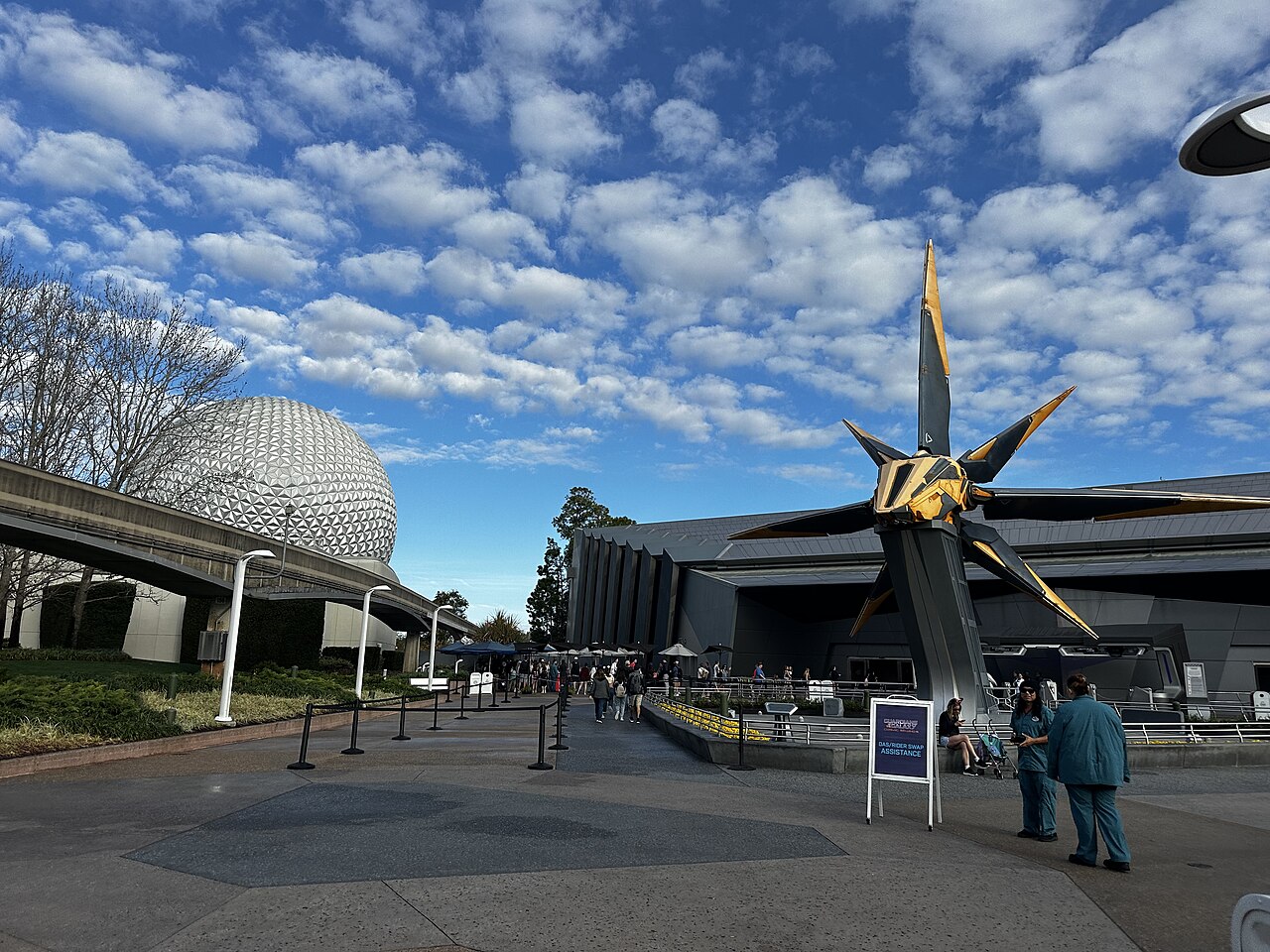 Guardians of the Galaxy: Cosmic Rewind at Epcot