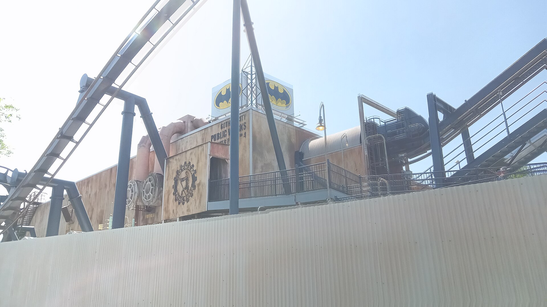 Batman The Ride at Mid America Adventure