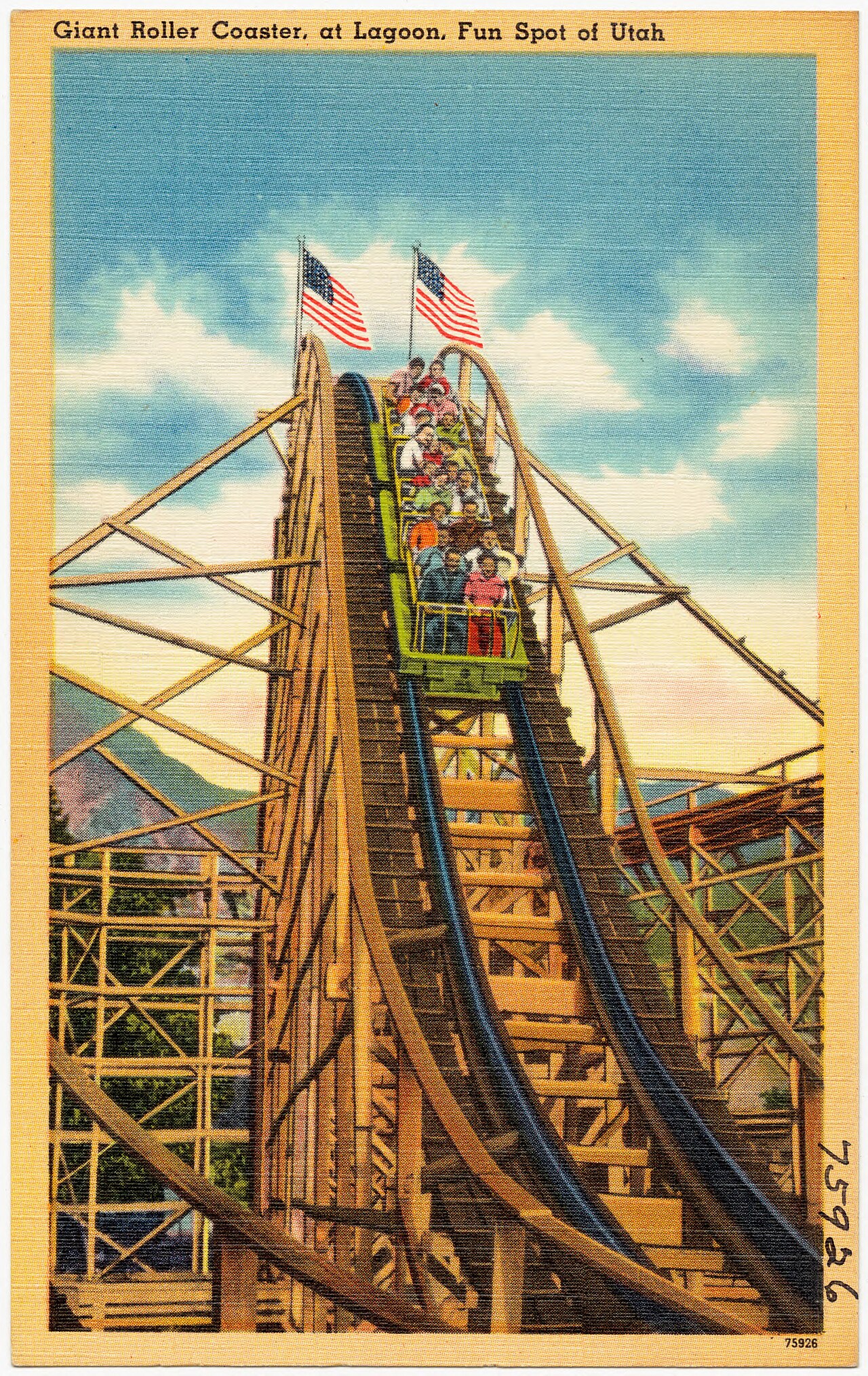 Roller Coaster at Lagoon