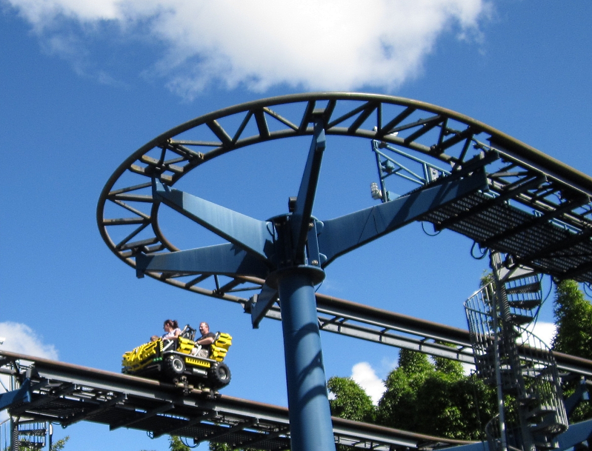 Legoland Technic coaster, Carlsbad, California / 2012