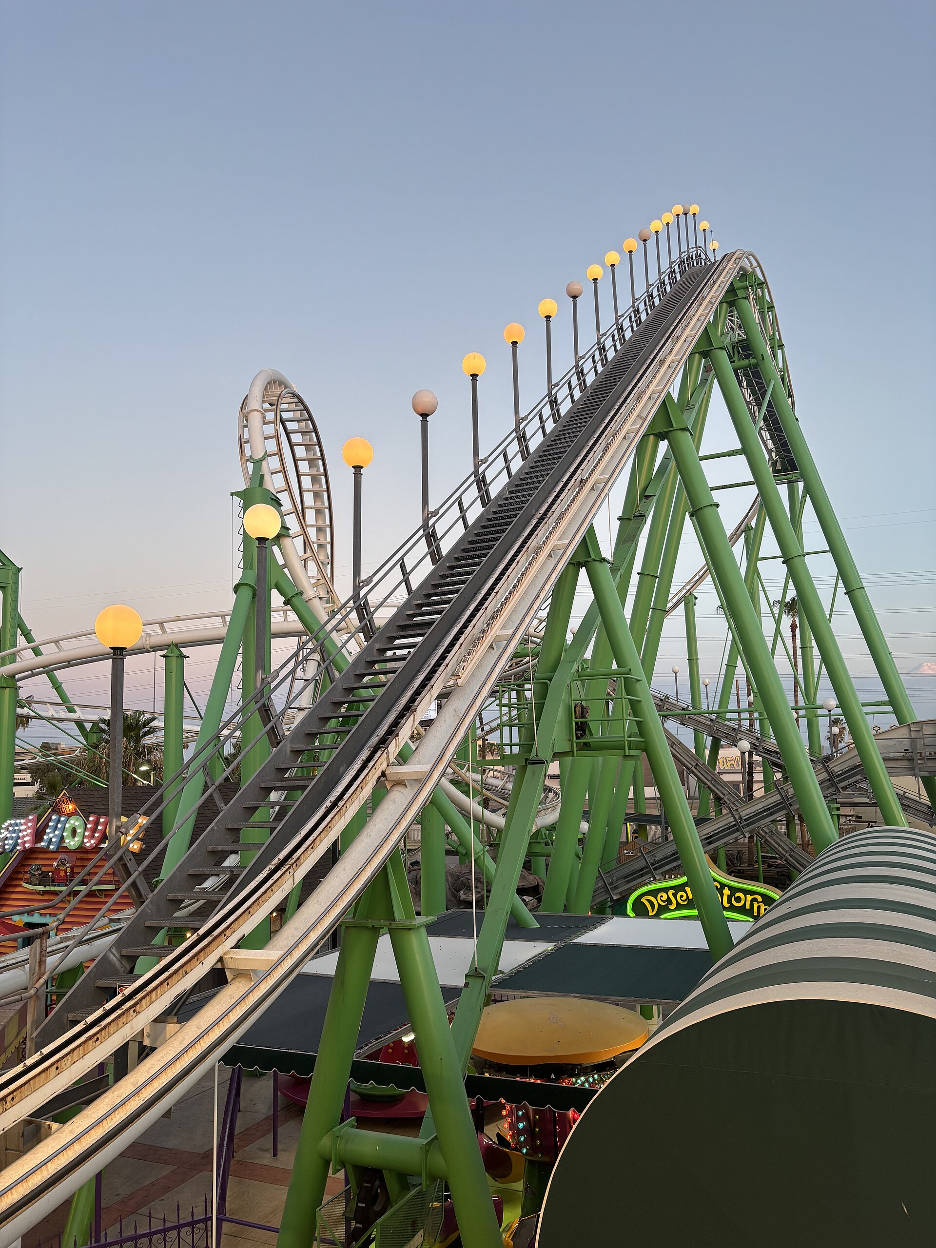 The lift-hill of Desert Storm