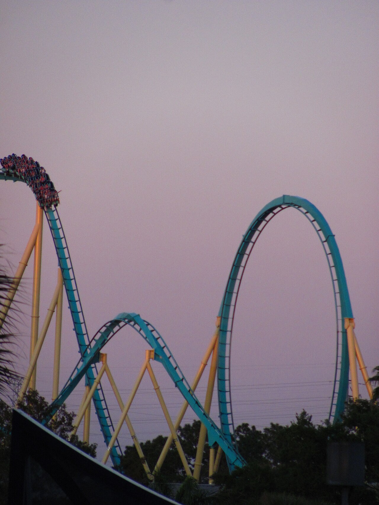 Kraken at dusk