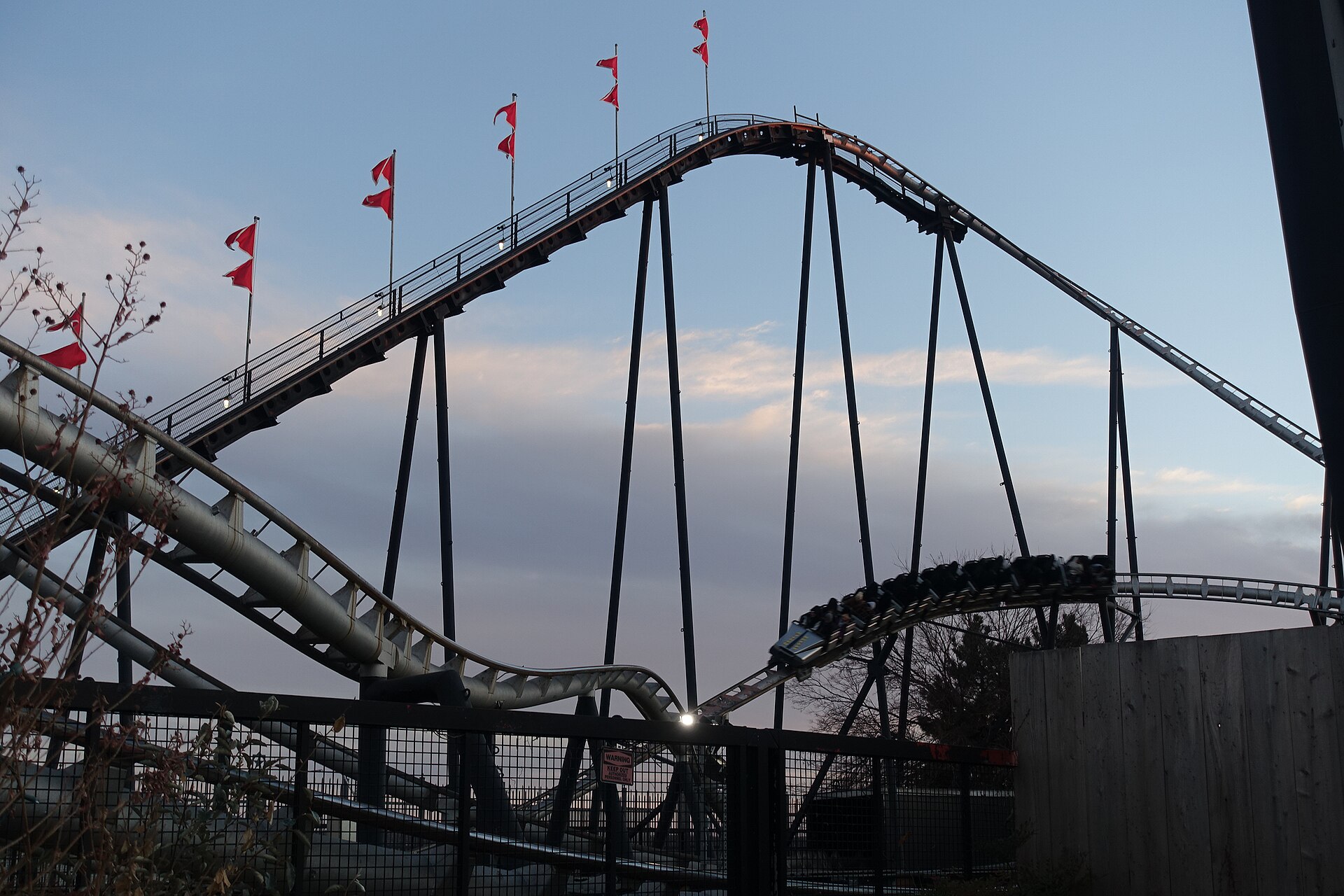 Silver Bullet at sunset