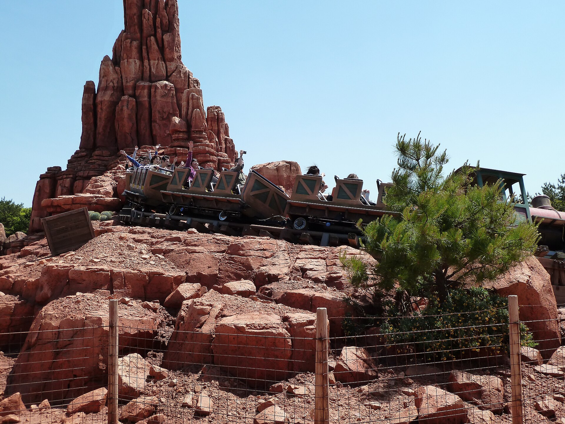 Big Thunder Mountain Railroad at Disneyland