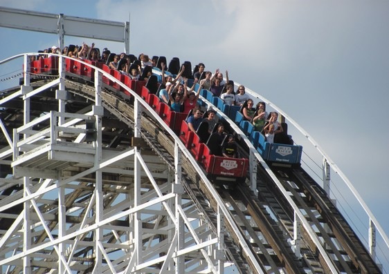 Racer at Kings Island