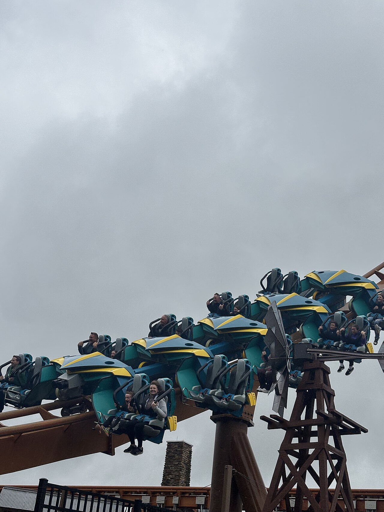 Thunderbird after its first loop