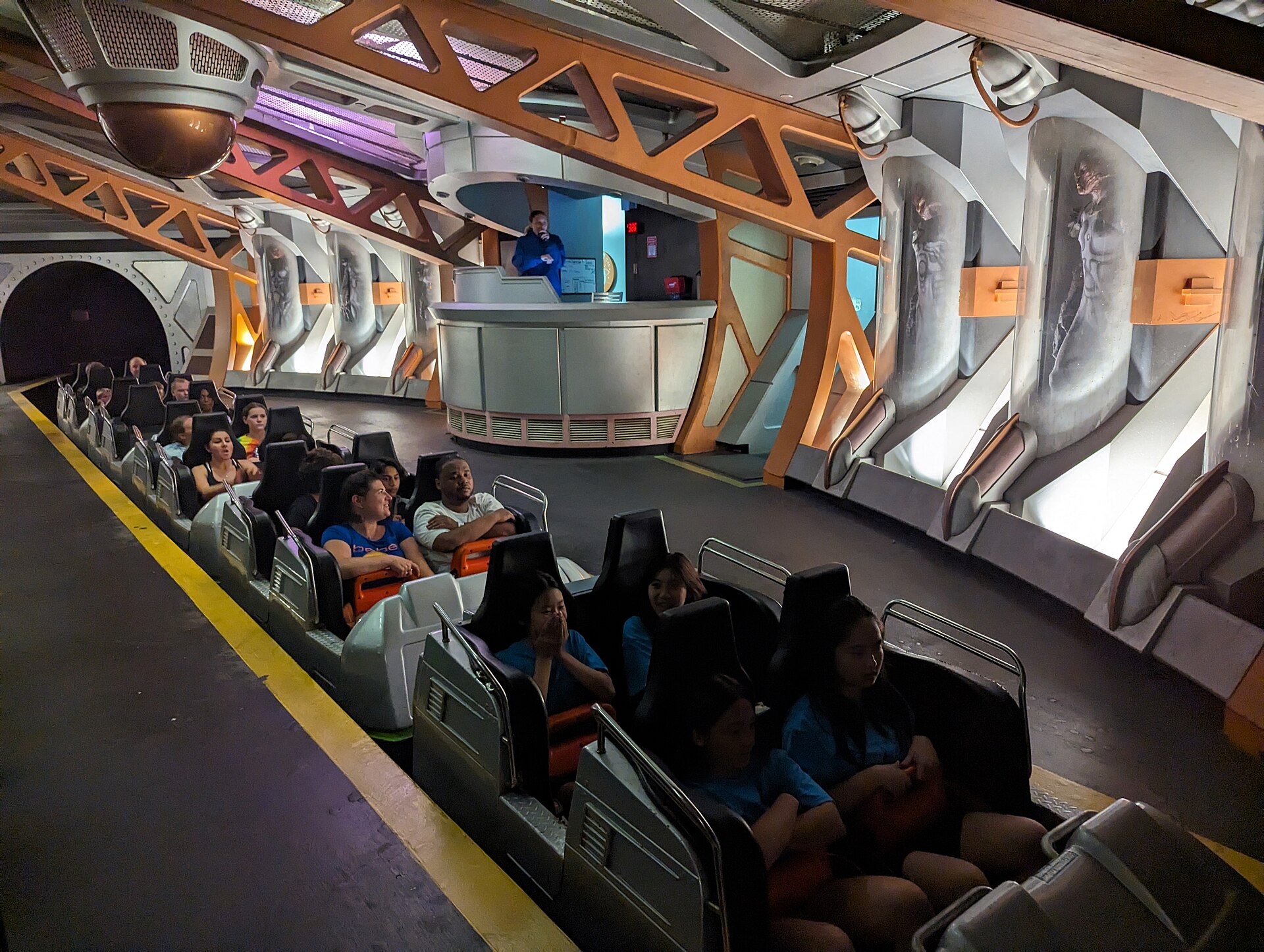 One of Flight of Fear's trains