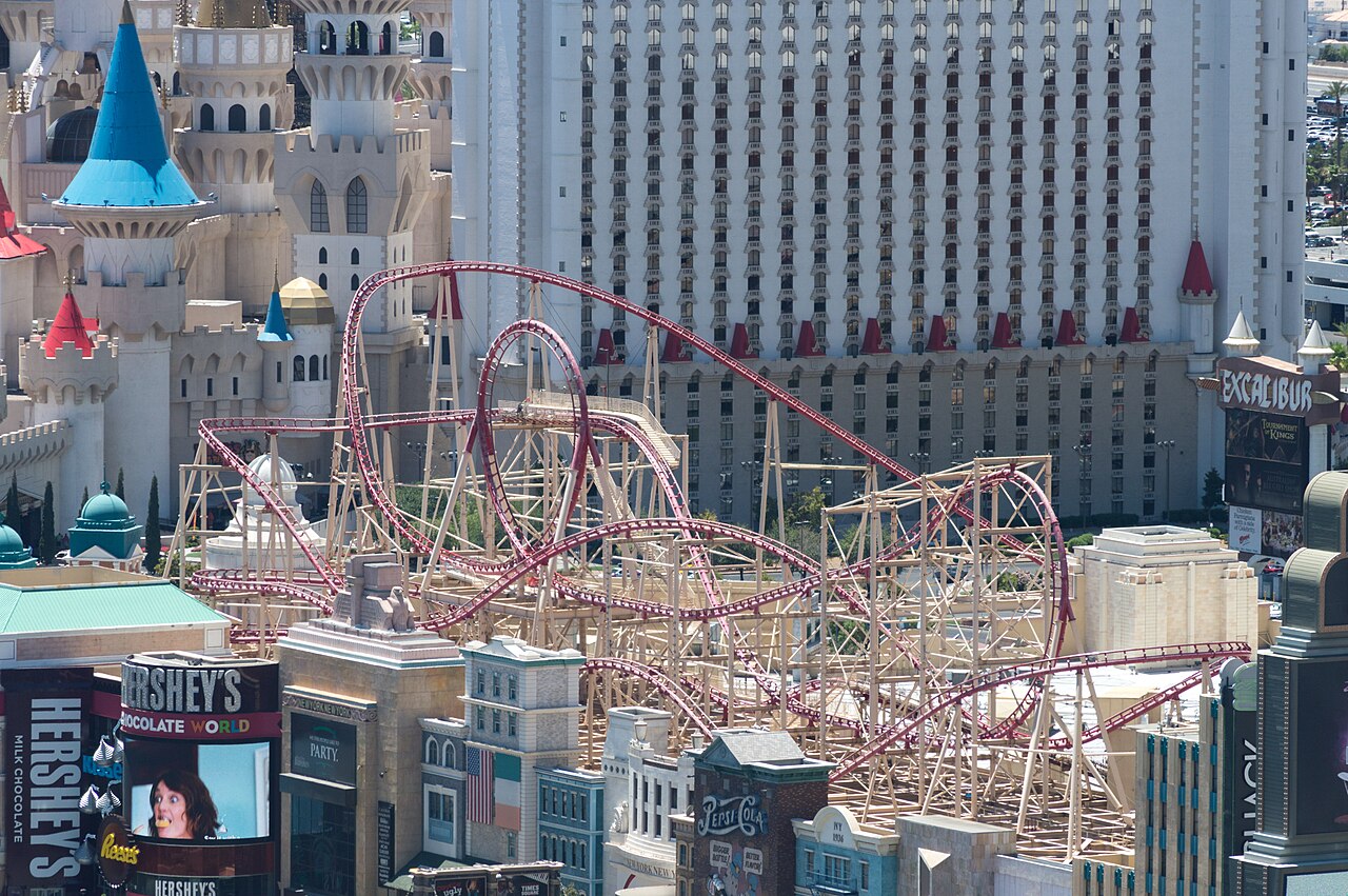Big Apple Coaster at New York, New York Hotel & Casino