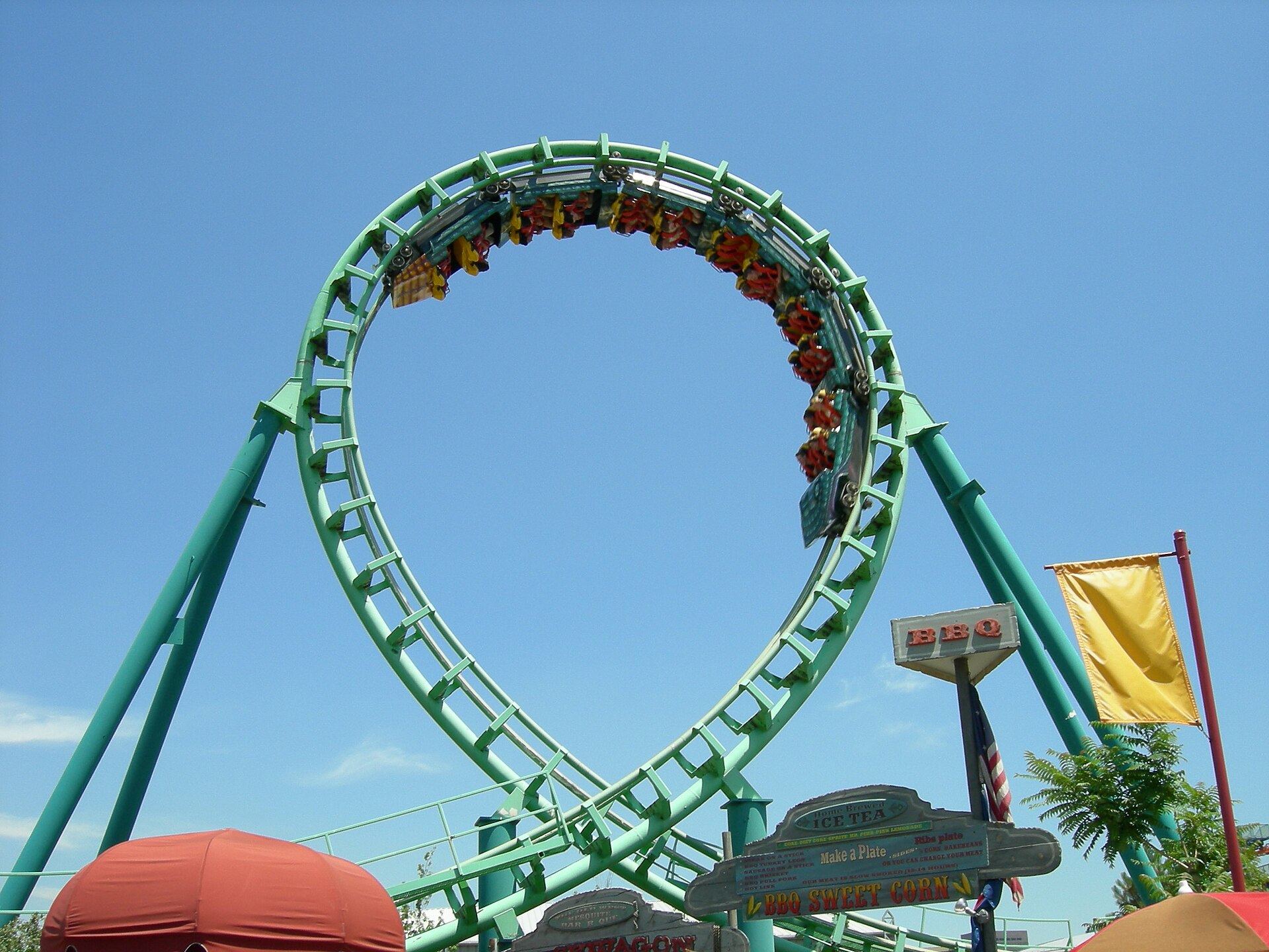 Sidewinder at Elitch Gardens