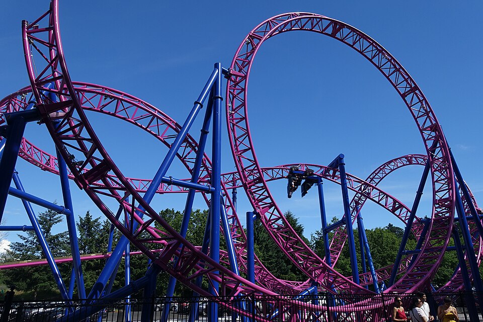 Adrenaline Peak at Oaks Amusement Park